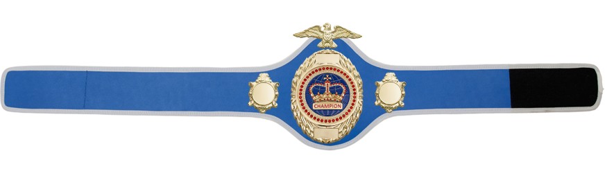 CHAMPIONSHIP BELT PRO288/G/BLUEGEM - AVAILABLE IN 10 COLOURS CHAMPIONSHIP BELT PRO288/G/BLUEGEM - AVAILABLE IN 10 COLOURS